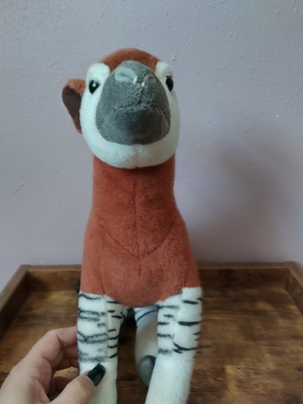12" Okapi Cuddlekins Wild Republic Plush Stuffed Animal - Picture 2 of 7